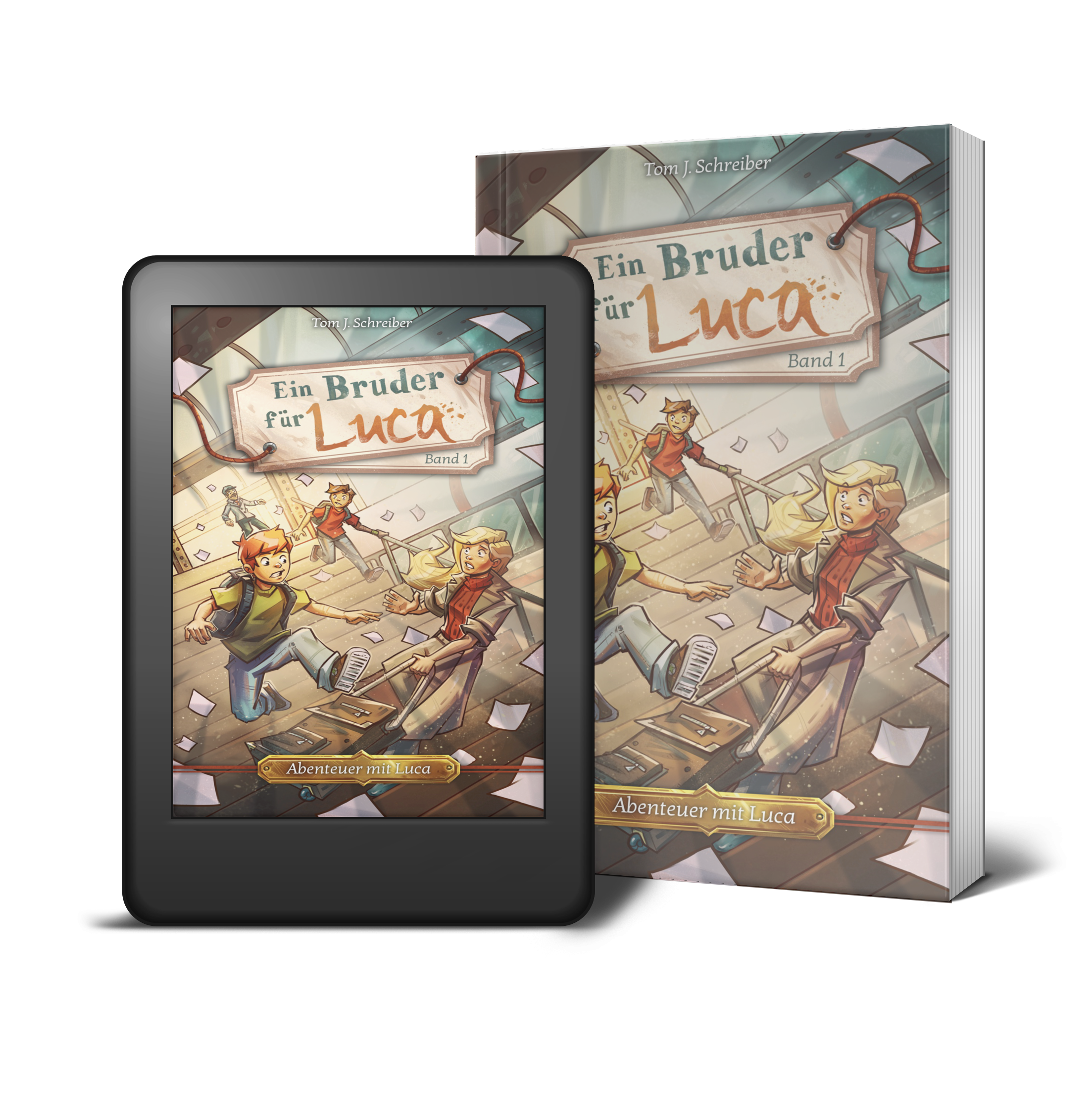 Buchcover „Ein Bruder für Luca“