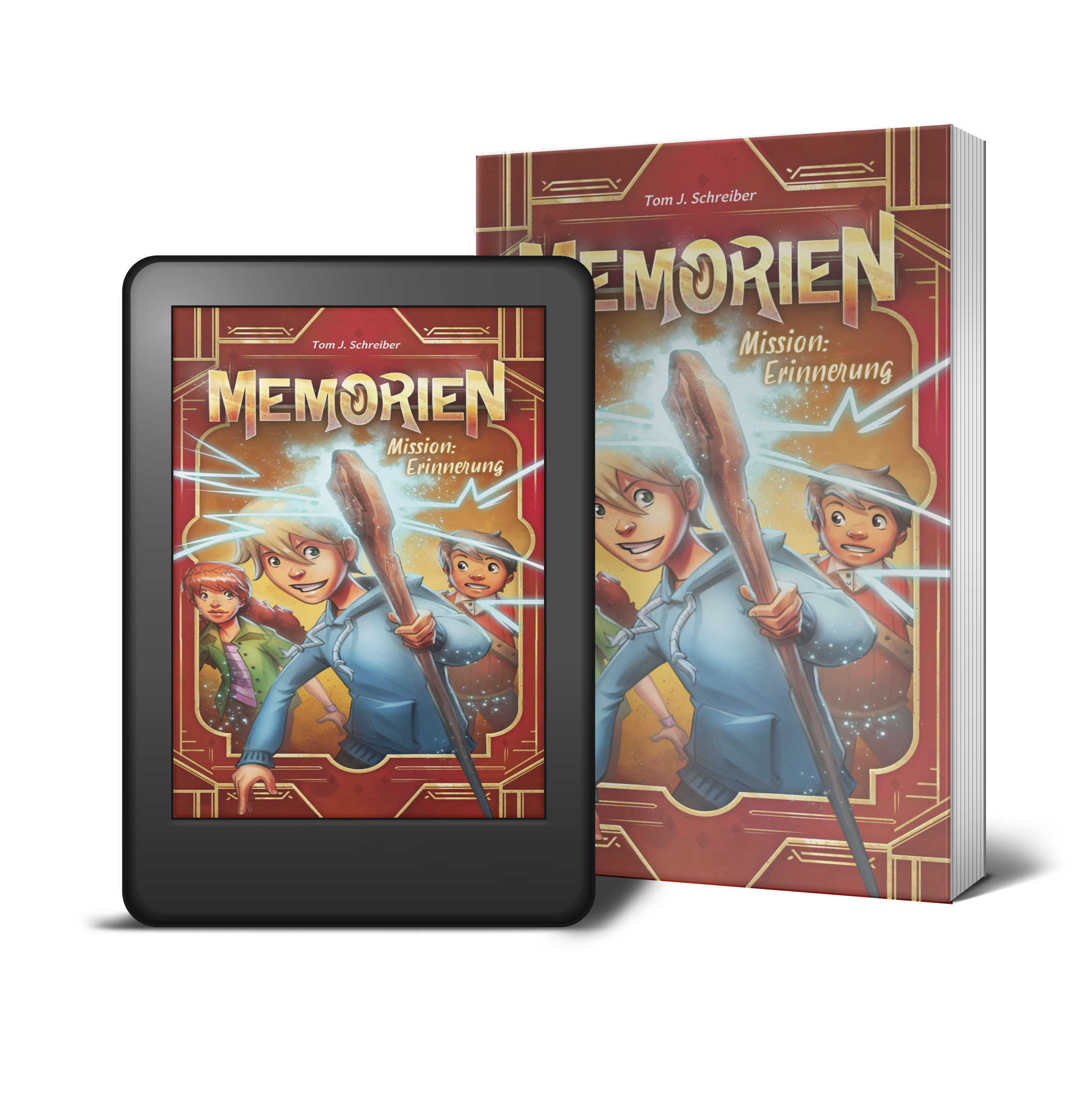 Buchcover „Memorien - Mission: Erinnerung“