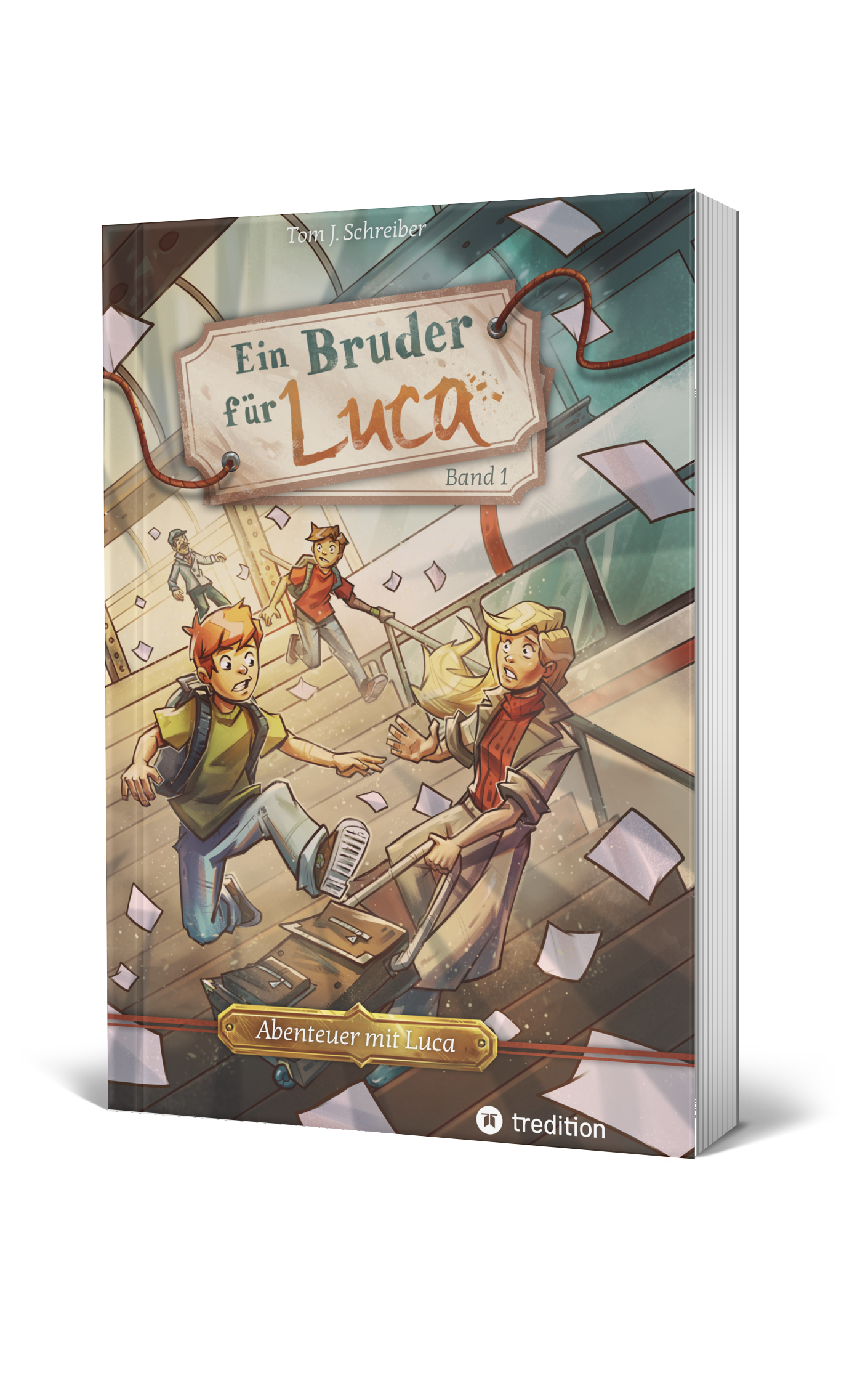 Buchcover „Ein Bruder für Luca“