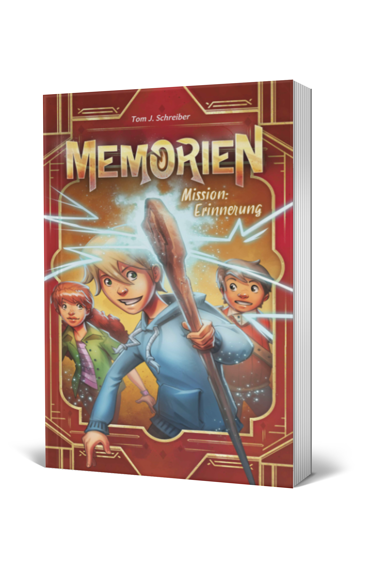 Buchcover „Memorien - Mission: Erinnerung“