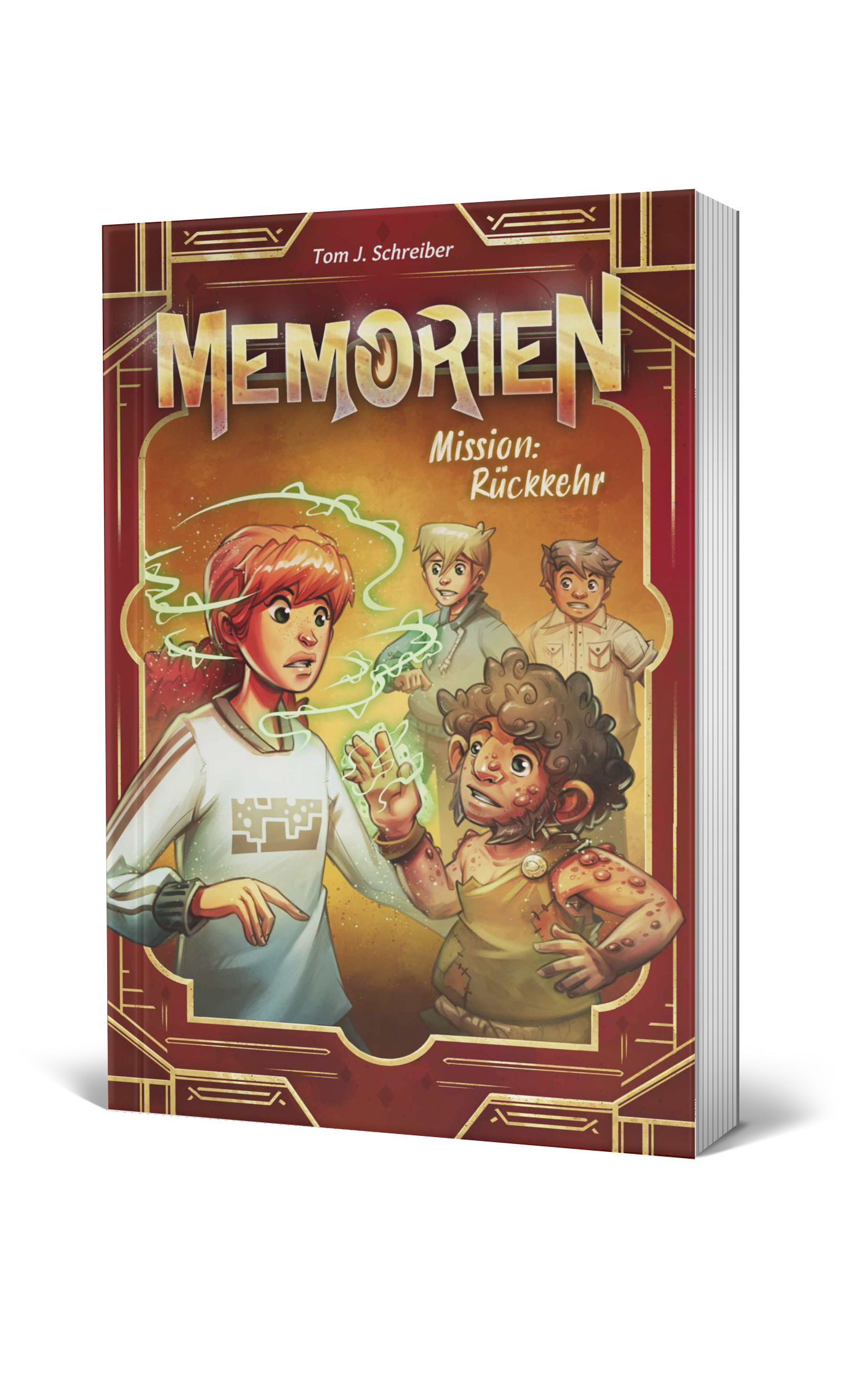 Buchcover „Memorien - Mission: Rückkehr“
